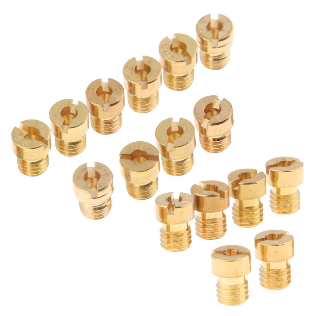 16 PCS Bộ Chế Hòa Khí Chính Phản Lực Bộ Keihin OKO Pwk Xe Máy Carb