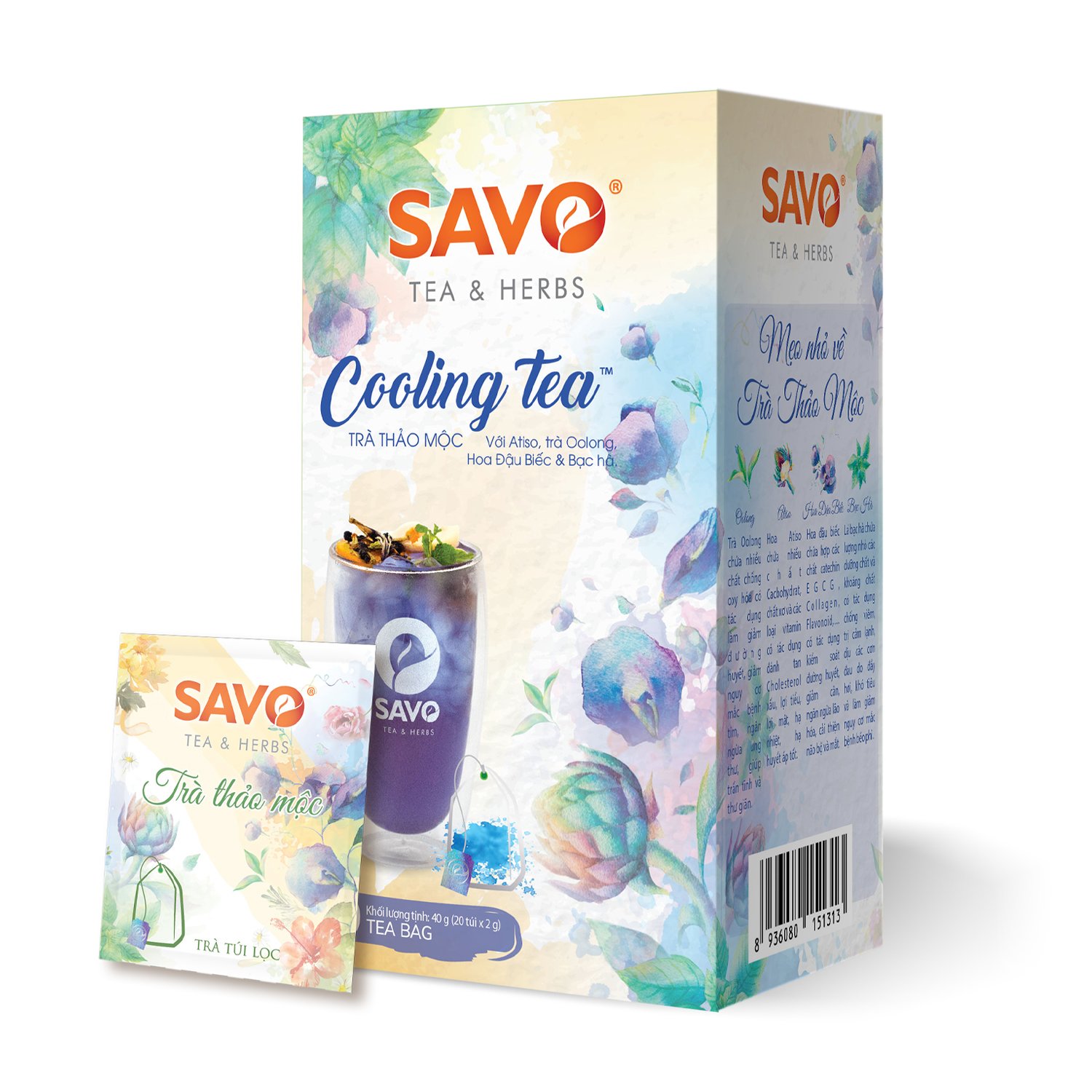 Trà Thảo Mộc SAVO COOLING (Cooling Herbal Tea)