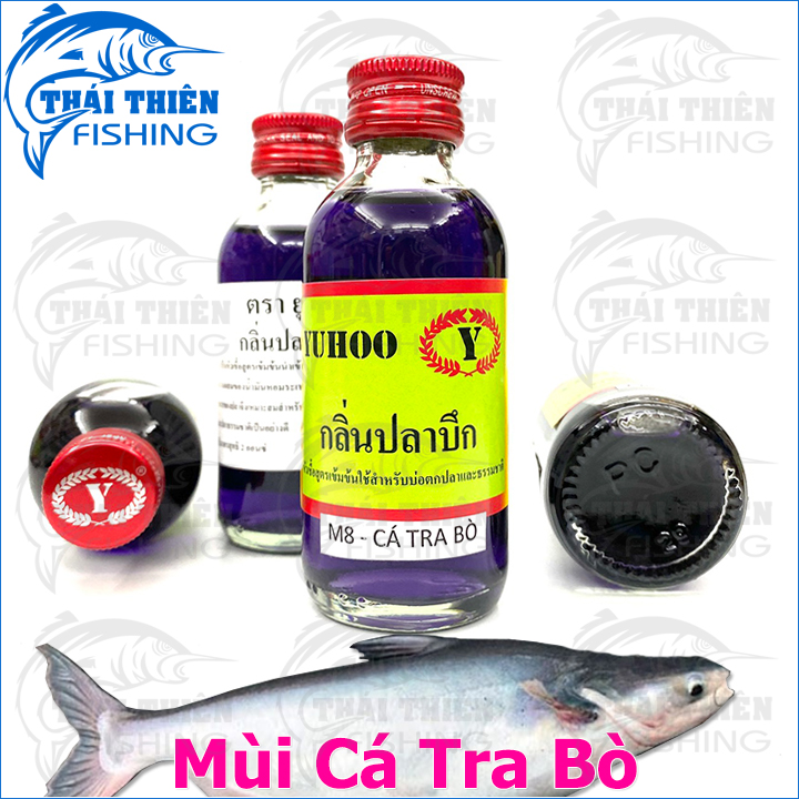 Tinh Mùi Câu Cá Thái Lan, Hương Cá Tra Bò Chai 58ml