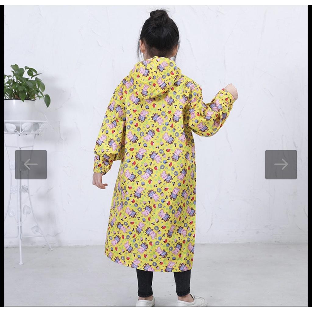 Áo Mưa Bít Trẻ Em Phù Hợp Cho Bé Cao Từ 90cm Đến 130cm