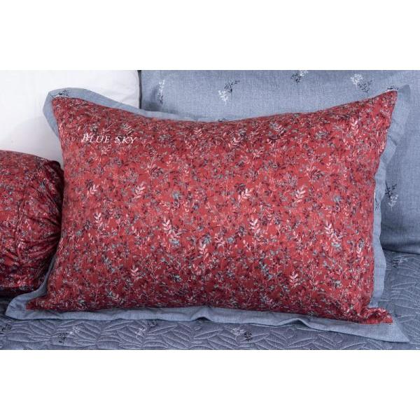 - 2 chiếc vỏ gối đầu Cotton cao cấp Hanvico Blue Sky