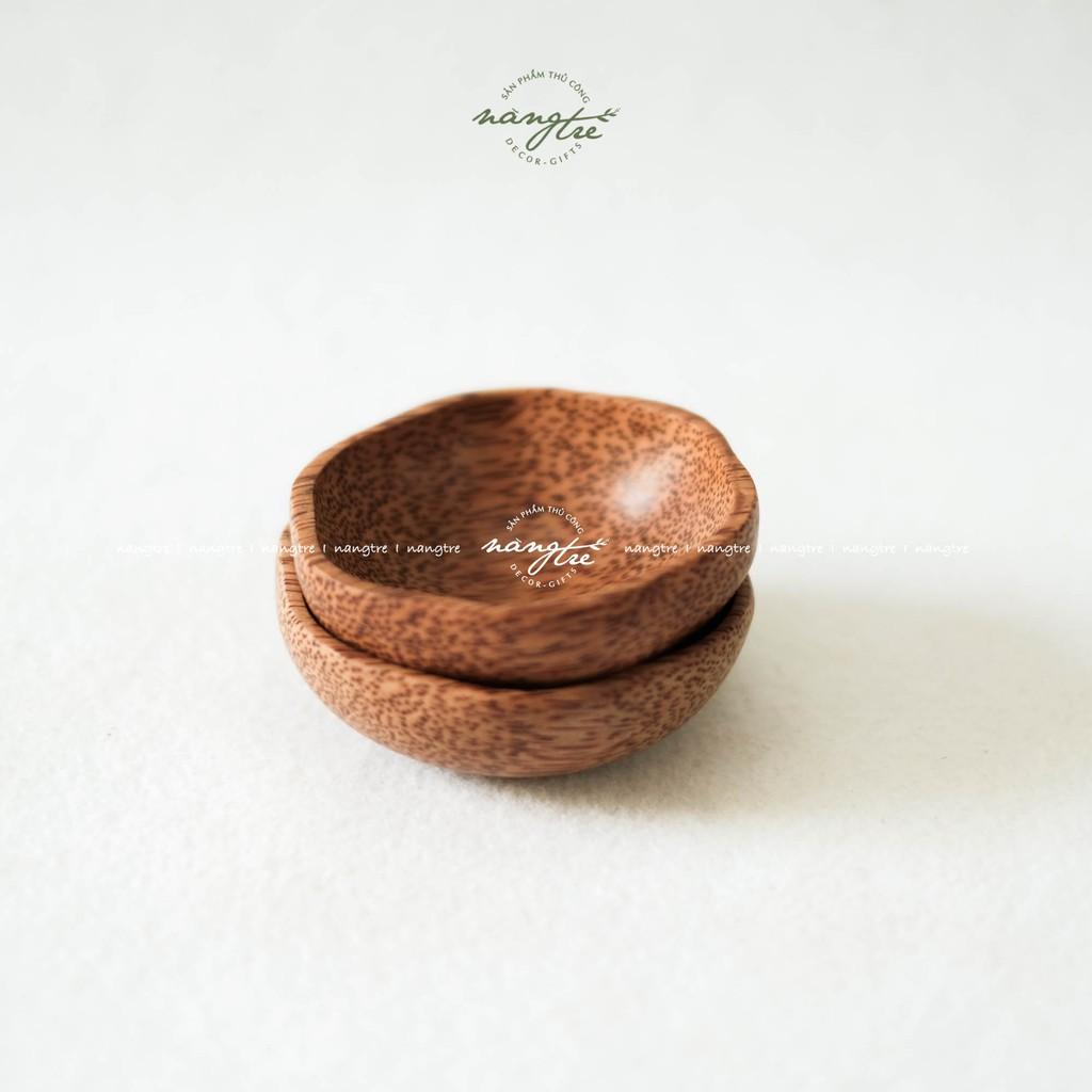 Chén gỗ dừa - Bát gỗ dừa - Coconut cup