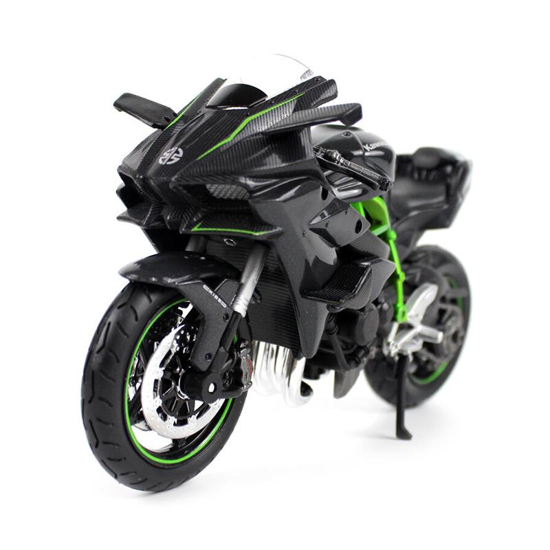 Đồ Chơi MAISTO Xe Mô Tô Lắp Ráp Kawasaki Ninja H2TM R Tỉ Lệ 1:12 39198/MT39051AL