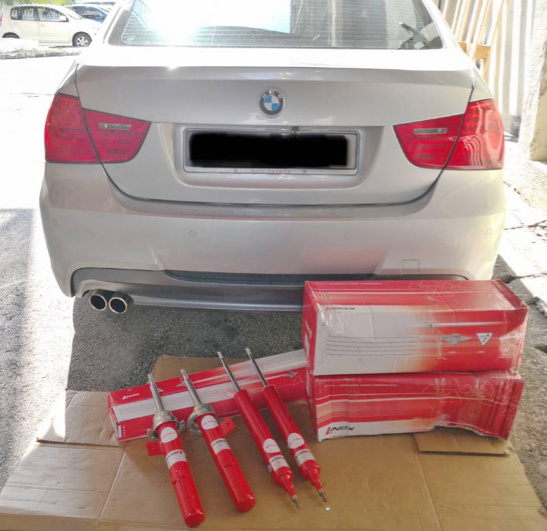 Giảm xóc trước trái BMW 3-Series , 1-Series . Hàng cao cấp Special Active hãng KONI xuất xứ từ Hà Lan, 87451014L, 31316786005, 31316786015, 31316768215