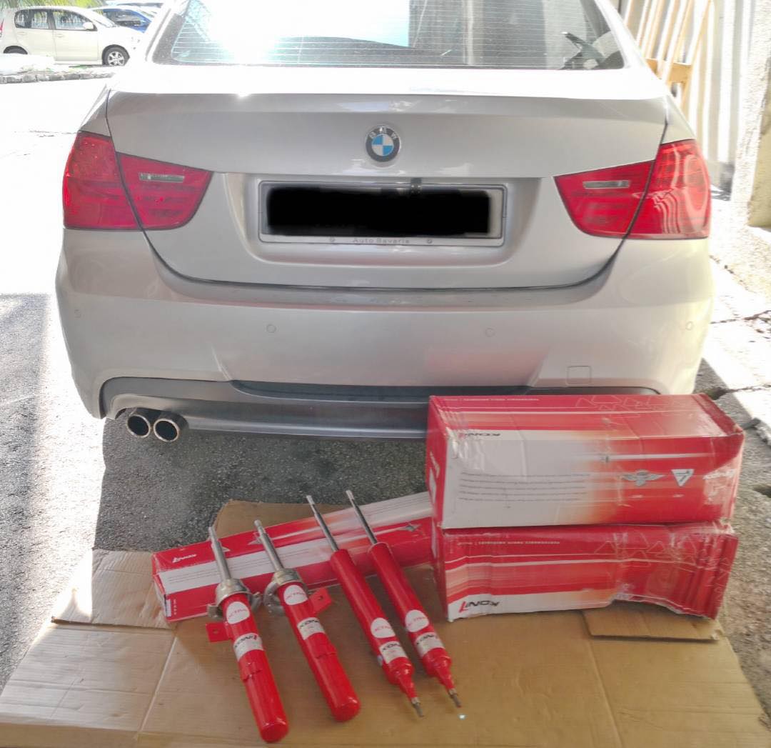 Giảm xóc trước trái BMW 3-Series (E90/E91/E92/E93), 1-Series (E81/E82/E87/E88). Hàng cao cấp Special Active hãng KONI xuất xứ từ Hà Lan, 87451014L, 31316786005, 31316786015, 31316768215