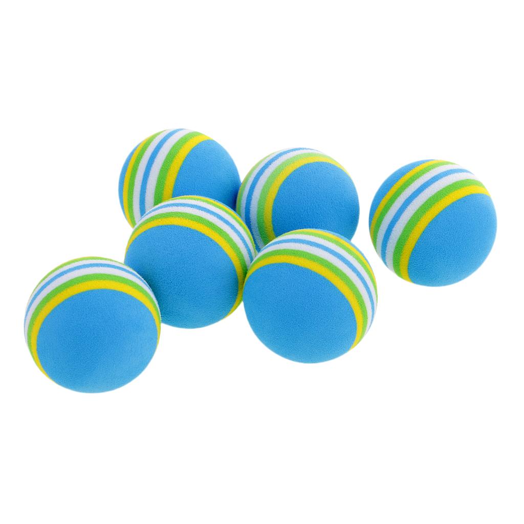 6 Pieces Golf Balls Professional Training Ball Golf Accessory