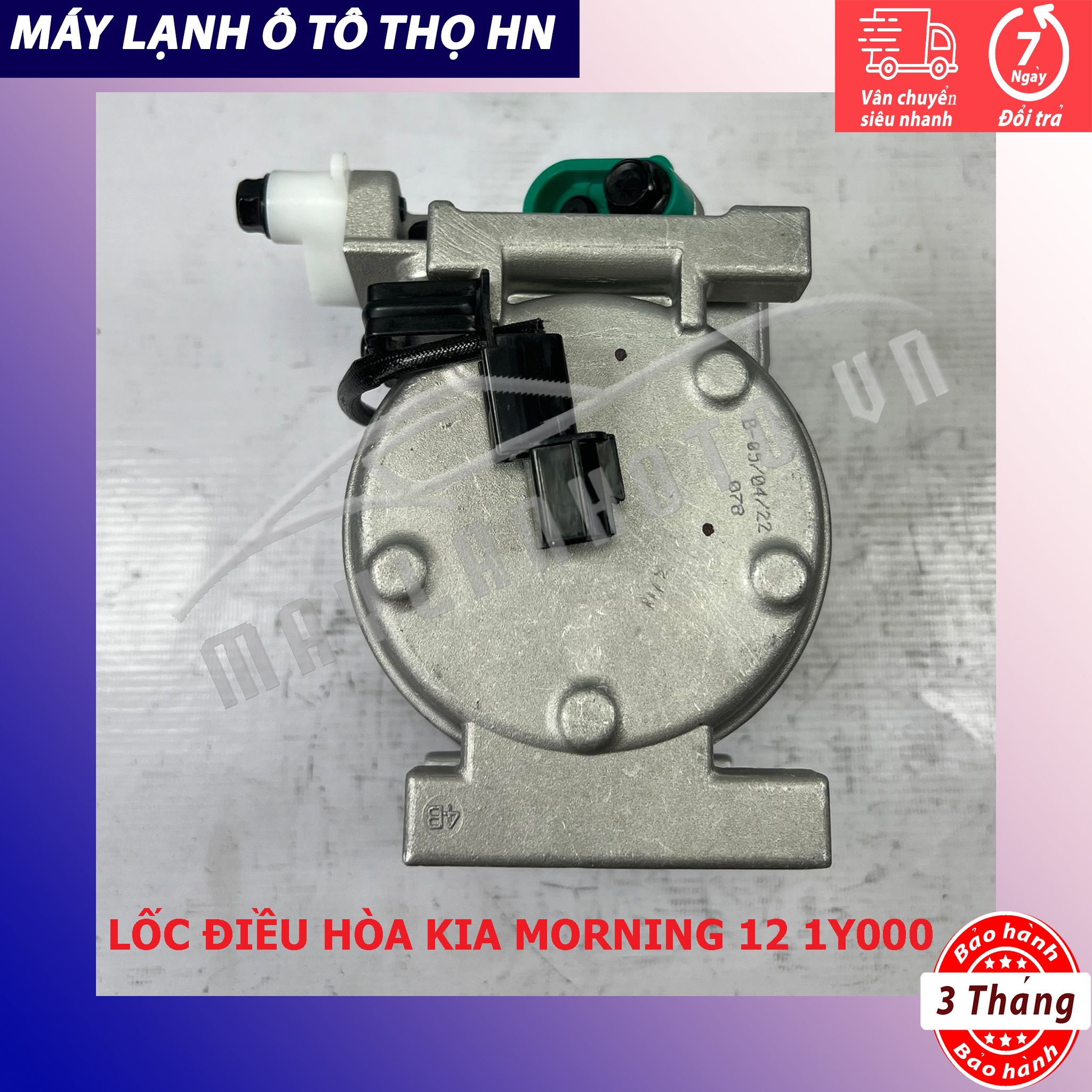 Lốc điều hòa Kia Morning 2012 2013 2014 2015 hàng Hàn Quốc 12 13 14 14 97701-1Y000
