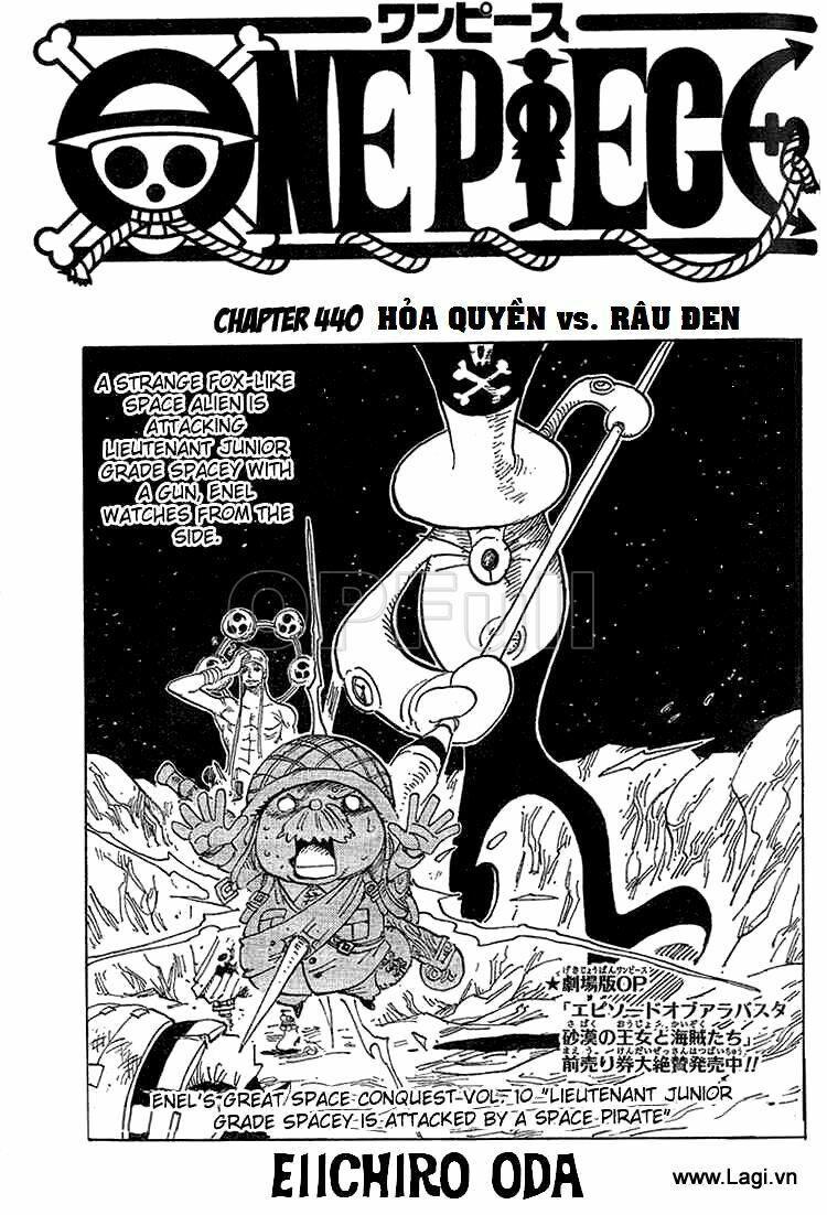 đảo hải tặc - one piece chapter 440 1