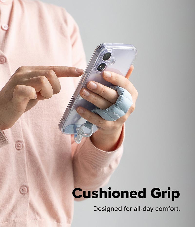 Dây đeo RINGKE Holder Link Puffer Finger Strap - Hàng Chính Hãng