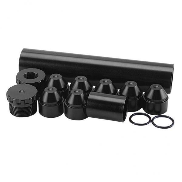 3-5pack 6in Aluminum Automotive Fuel Filter Car Oil Fuel Filter 1/2''-