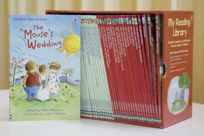 Usborne My Reading Library - Bộ Đỏ 50 cuốn