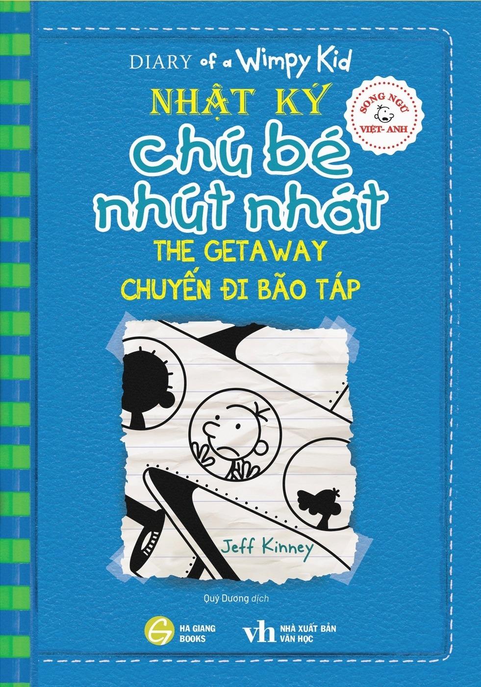 Combo Sách Diary Of A Wimpy Kid - Nhật Ký Chú Bé Nhút Nhát - Song Ngữ Việt-Anh: Tập 1 - 18 (Bộ 18 Cuốn)