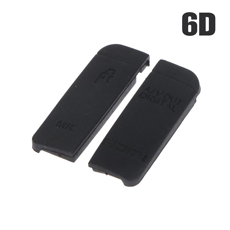 1 Cao Su Cửa Nắp Đáy Cho Canon EO600D 40D 1100D 5D 70D 6D 7D USB Phụ Kiện Máy Ảnh