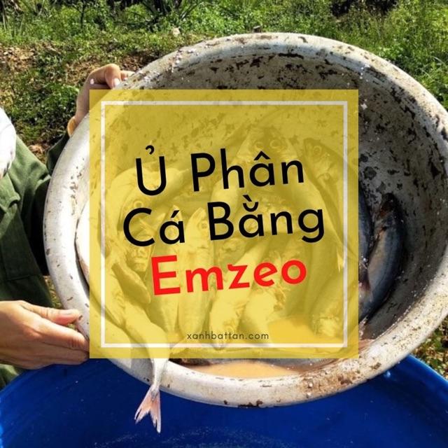 Combo 2 Gói Emzeo Khử Mùi Hôi Và 1 Lít Mật Rỉ Đường Nguyên Chất