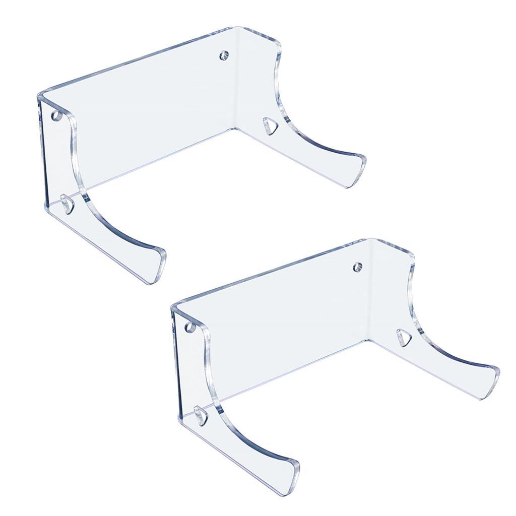 2Pcs Skateboard Holder Wall Mount Hanger Display  Hardware