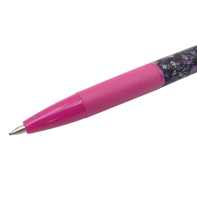 Bút Bi Bấm M&G 0.7mm ABP82775 - Mực Xanh - Màu Hồng
