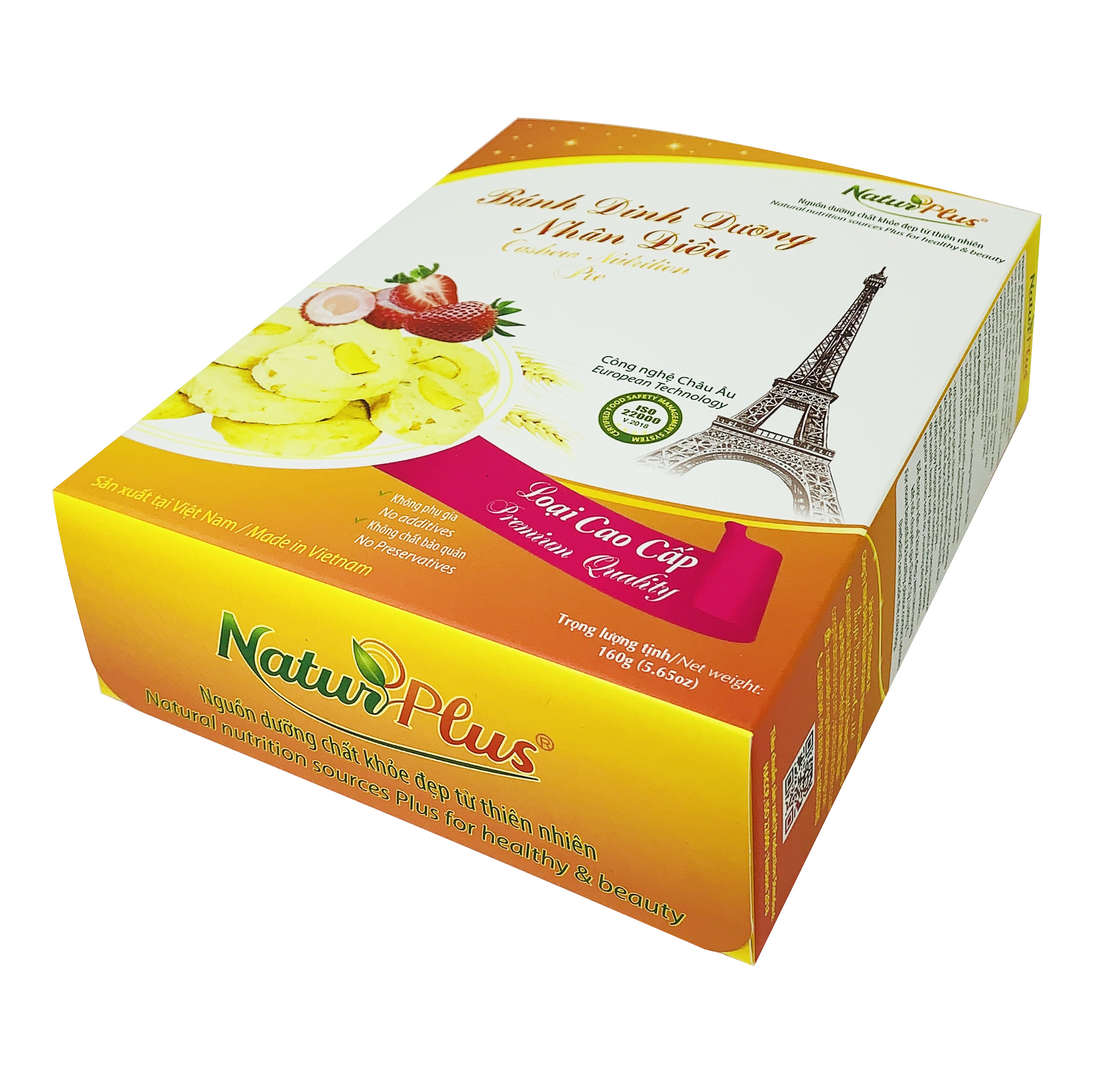 Bánh Dinh Dưỡng Nhân Điều Cao Cấp Naturplus | Cung Cấp Dưỡng Chất Khỏe Đẹp