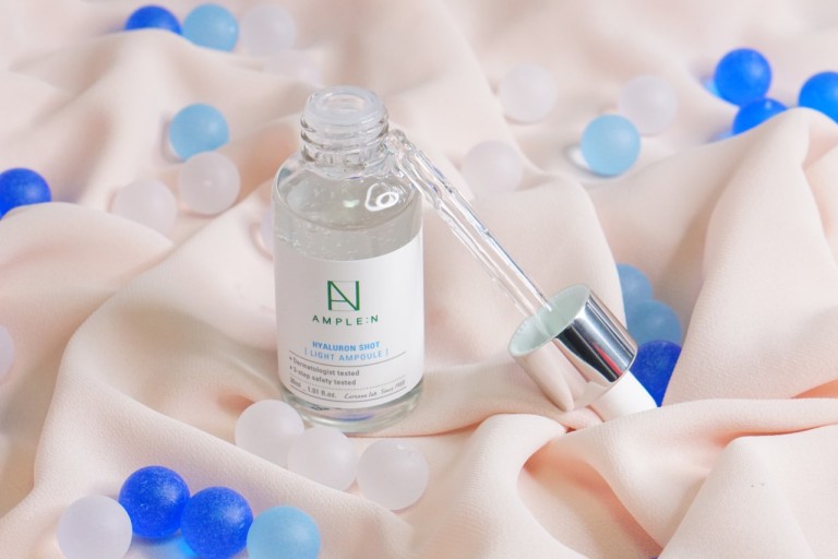 Tinh chất dưỡng da AMPLE:N Hyaluron Shot Light Ampoule
