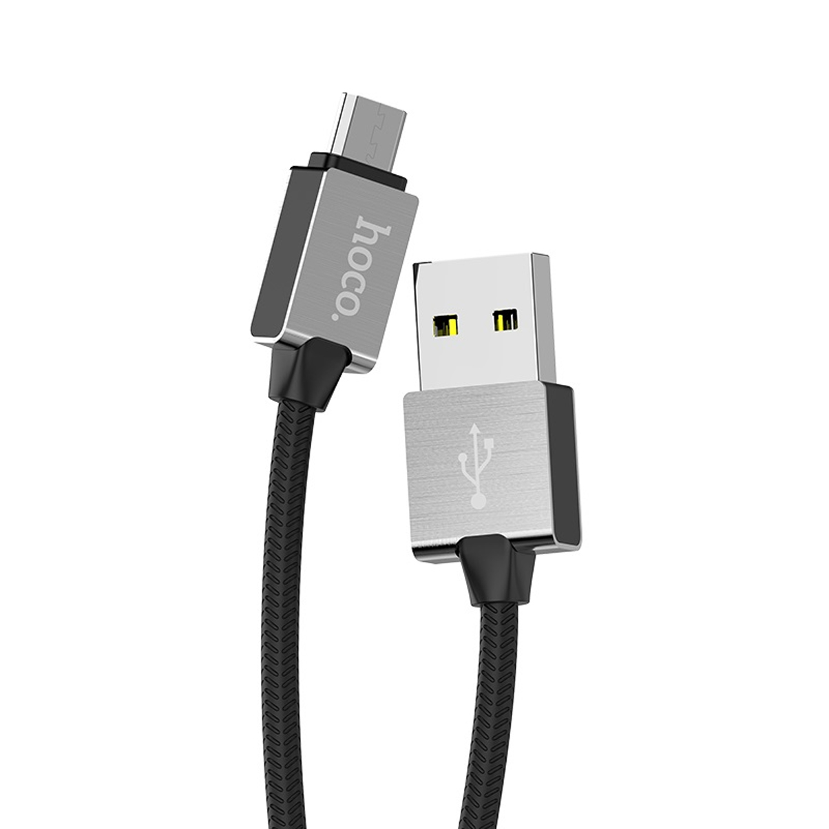 Cáp Sạc Nhanh Dòng 2.4A Micro USB Bọc Thép Hoco U49 - Chính Hãng