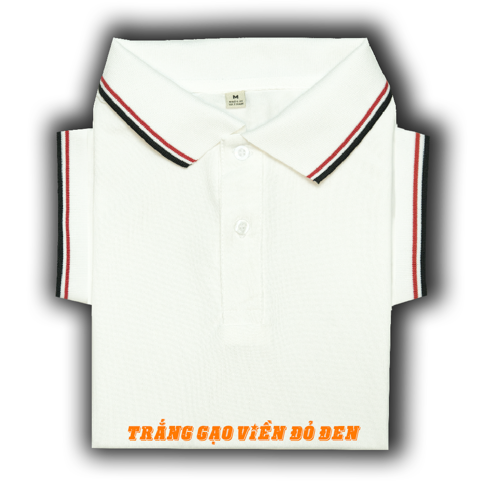 Áo thun Polo Nam vải cotton 4 chiều cổ trụ phối viền tay và cổ cao cấp phong cách lịch lãm