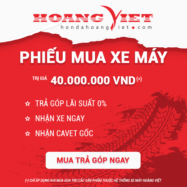 PHIẾU MUA XE MÁY HOÀNG VIỆT - 40 Triêu