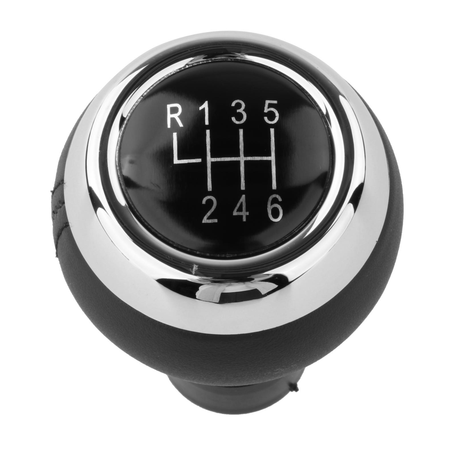 Gear Stick Knob, 6 Speed Manual Gear Knob, for BMW Mini, Replace Car Parts, Easy to Install