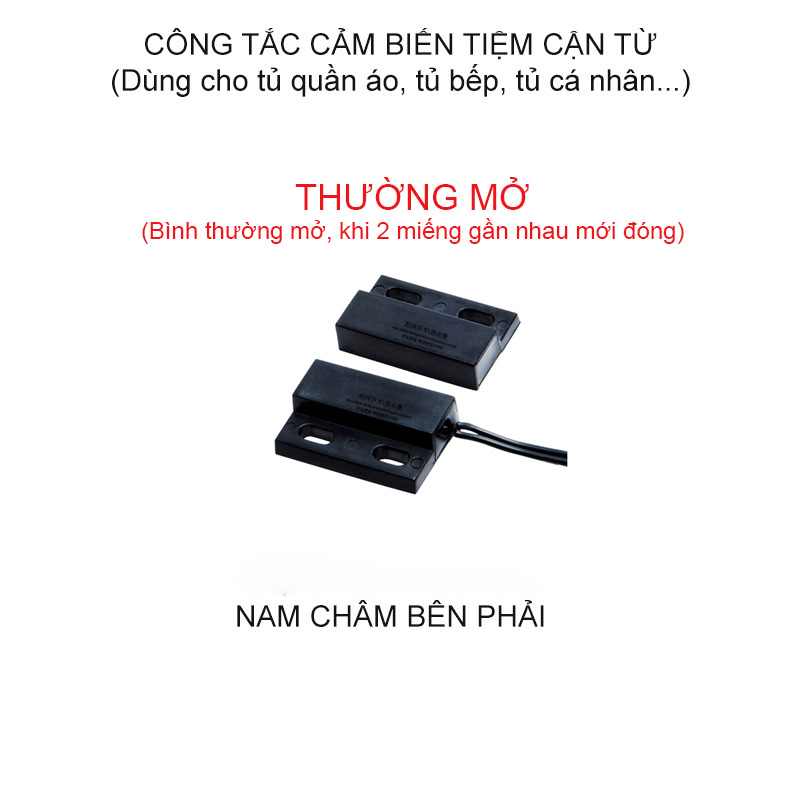 Công tắc từ tính GPS23NO loại thường mở 12-220V 500mA (đóng khi gần nam châm)