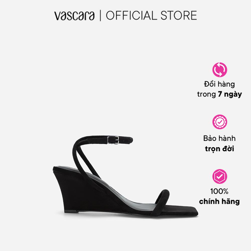 Vascara Sandal Đế Xuồng Dây Quai Ống Tròn - SDX 0432