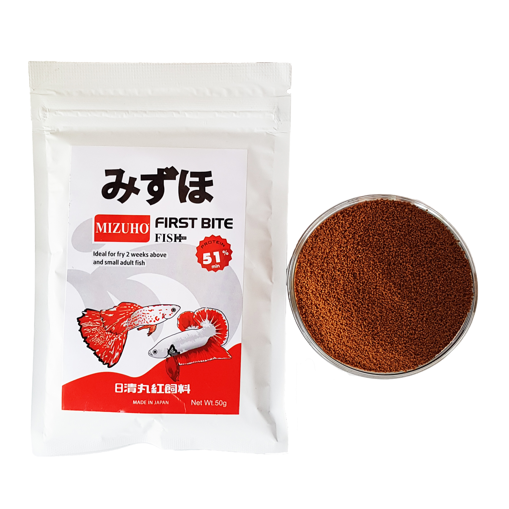 Thức Ăn Cho Cá Bảy Màu Betta Cám Mizuho First Bite
