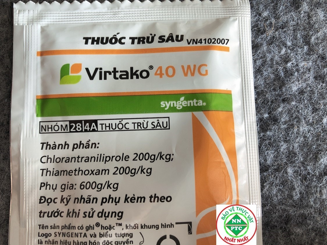 Chế Phẩm Diệt SạCh Sâu Trên Lúa và Bắp(Ngô) Virtako 40 WG Syngenta Thế Hệ Mới