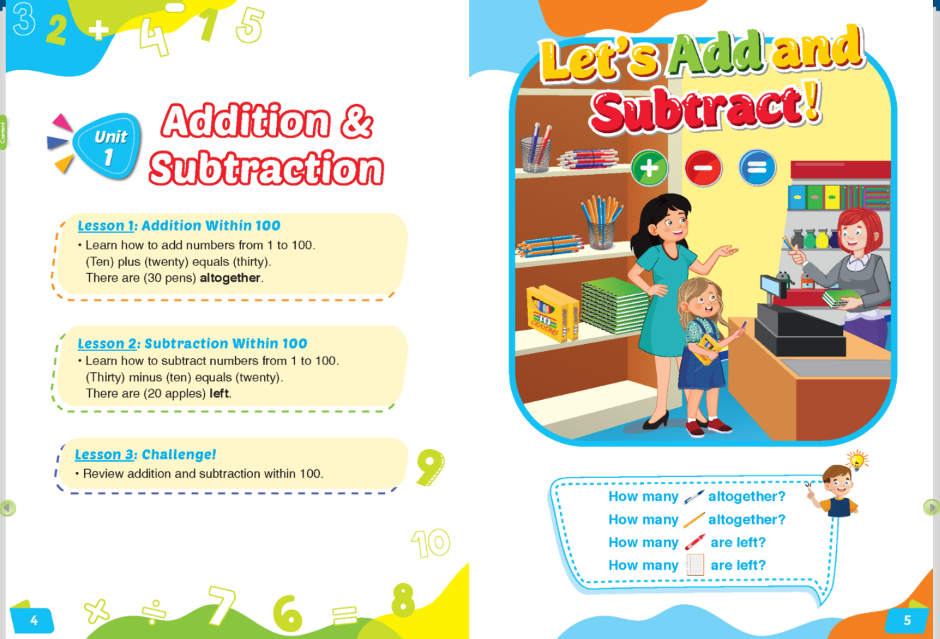 [E-BOOK] i-Learn Smart Start English for Math 2 Sách mềm sách học sinh