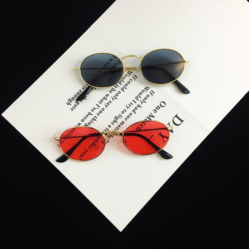 Kính râm thời trang tròn thầy bói tin hin phong cách Ulzzang Hàn Quốc Camcamvintage