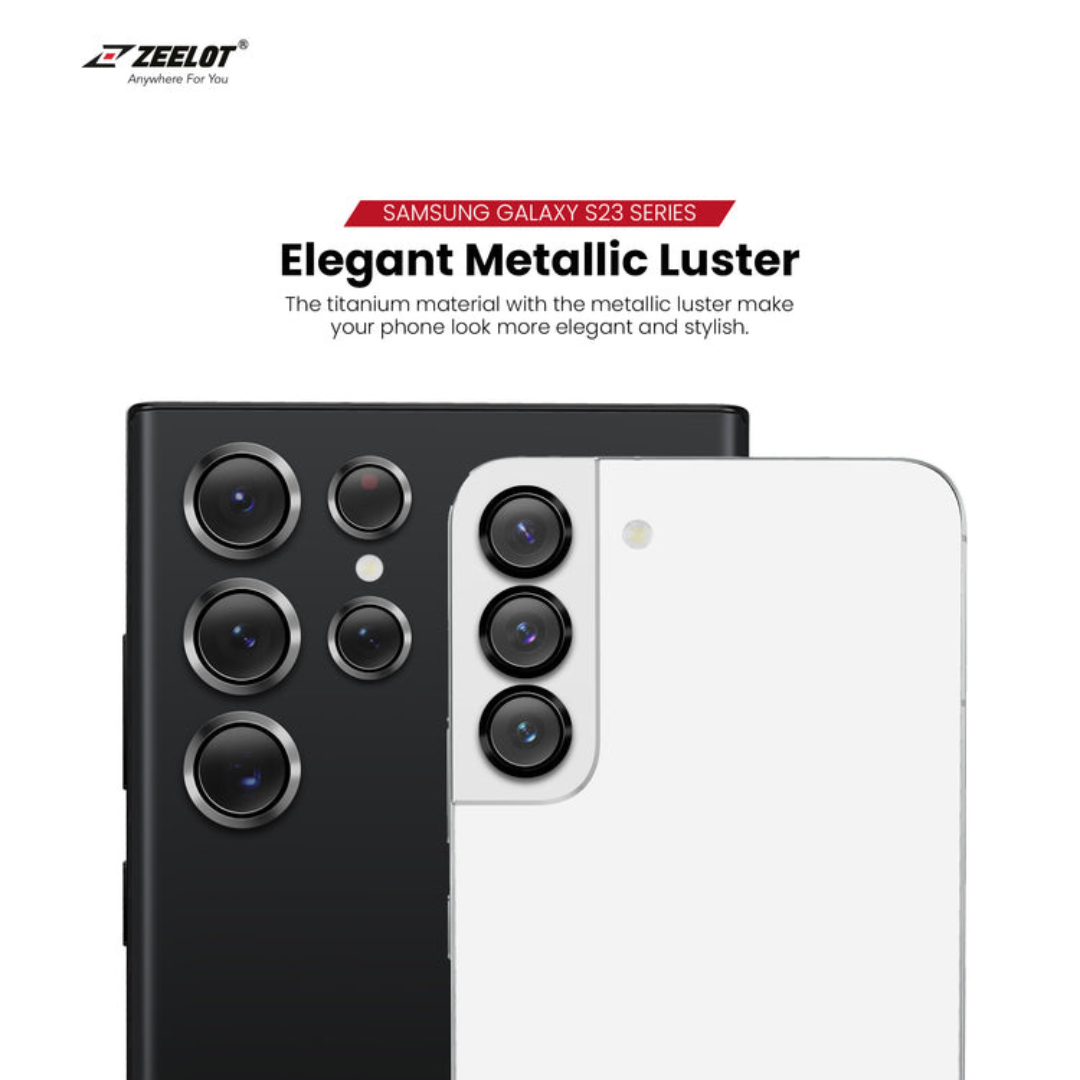 Miếng Dán Cường Lực Camera Lens Zeelot ULTRA PISHIELD Dành Cho Samsung Galaxy S23 Ultra - Hàng Chính Hãng