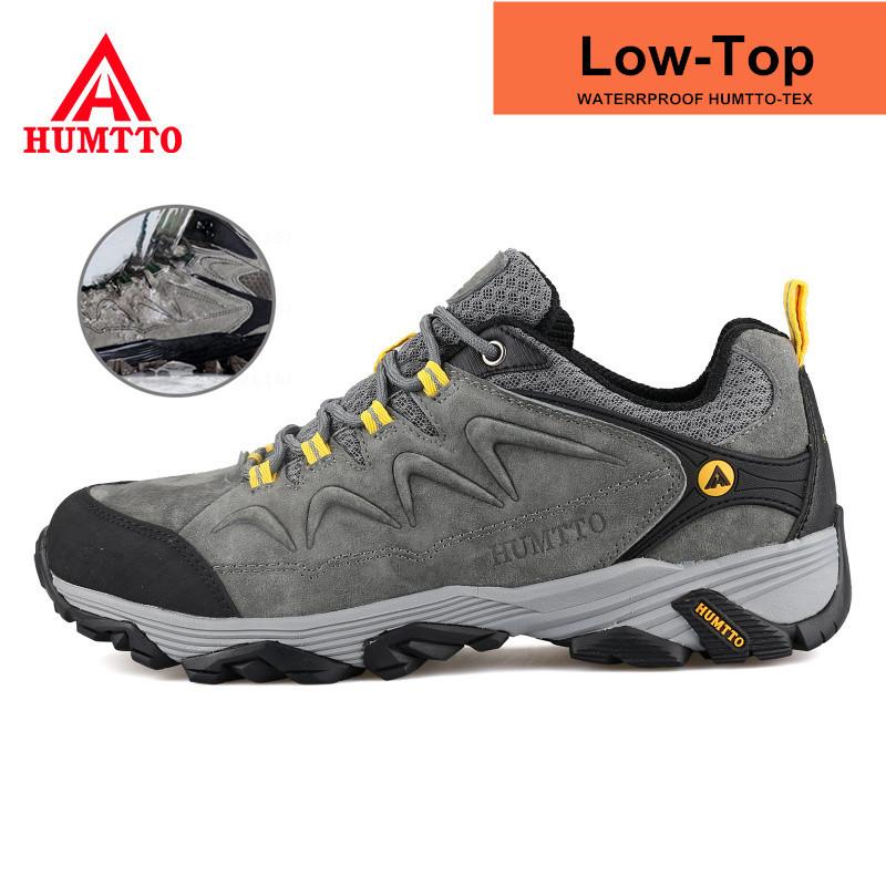 Giày đi bộ đường dài đi bộ đường dài giày thể thao không thấm nước cho nam giới trekking boot Color: Khaki 3520 Shoe Size: 6.5