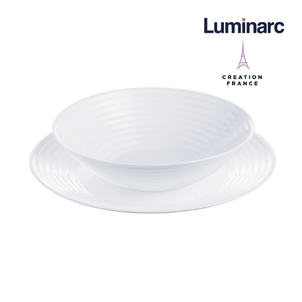 Bộ 6 Tô Salad Thuỷ Tinh Luminarc Harena 27cm - LUHAN7466