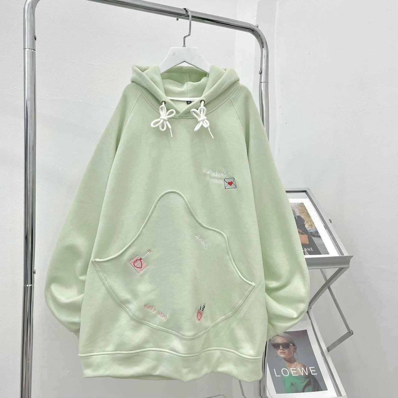 Áo Hoodie Local Brand Form Rộng Nam Nữ HOUSE