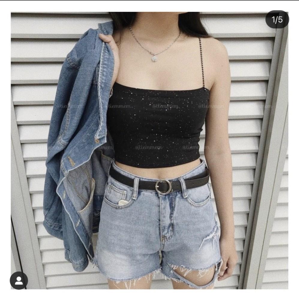 ÁO CROPTOP ĐẸP ÁO CROPTOP GALAXY CT06