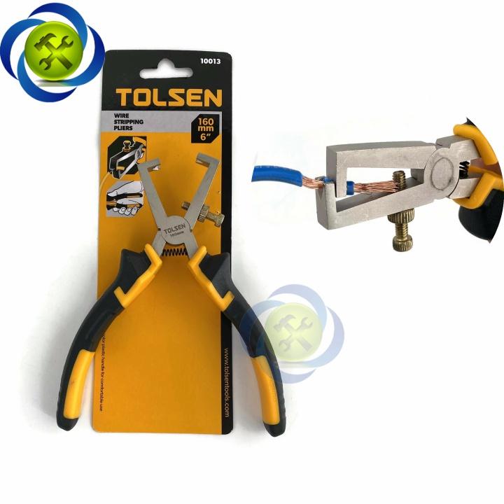 Kìm tuốt dây 160mm Tolsen 10013