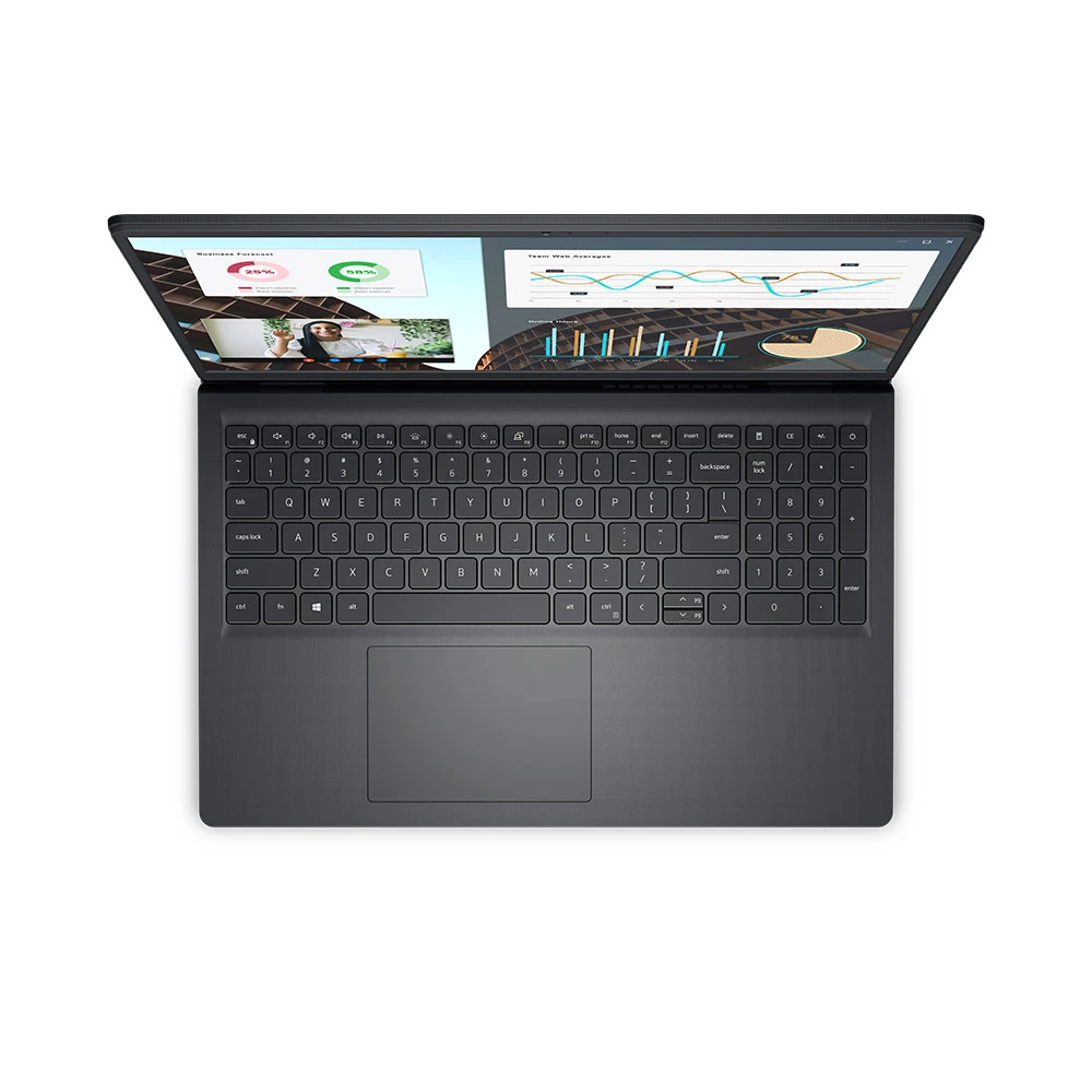 Laptop Dell Vostro 3530 V5I3001W1- Gray ( Intel Core i3 1305U (Up to 4.5 Ghz, 10Mb Cache, 5 cores ), 1 x 8G DDR4 2666Mhz, 256Gb SSD NVMe, 15.6&quot; FHD 1920 x 1080 120Hz , 3 cell - 41Whr Battery, Windows 11 + Office 2021 ) - Hàng Chính Hãng