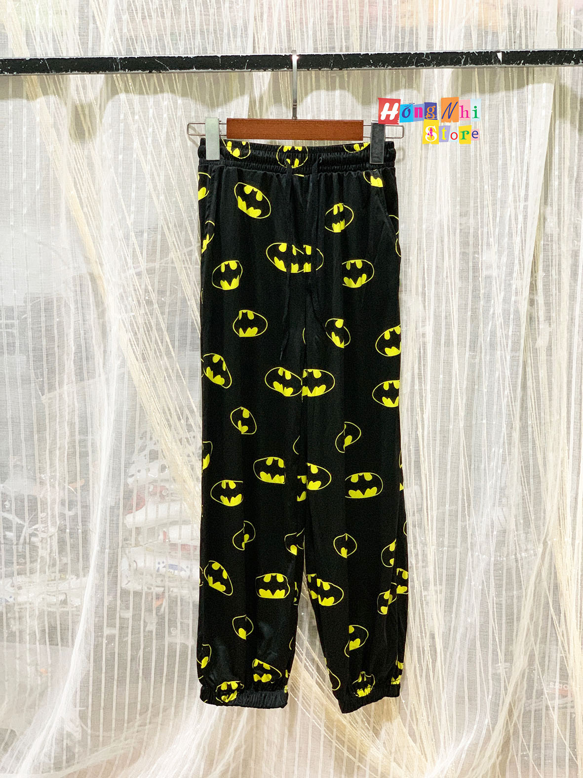 Quần Cartoon Pant V2 Unisex, Quần Hoạt Hình Dài Bo Lai Dáng Rộng - MM - M