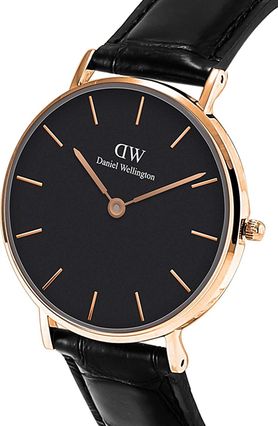 Đồng hồ nữ DANIEL WELLINGTON PETITE READING ROSE BLACK 28MM DW00100223