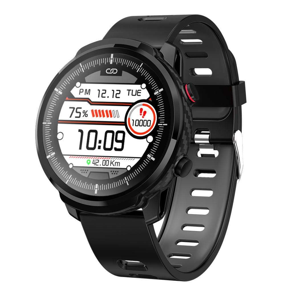 Smart Watch   Pressure Sleep Monitor Fitness  Black