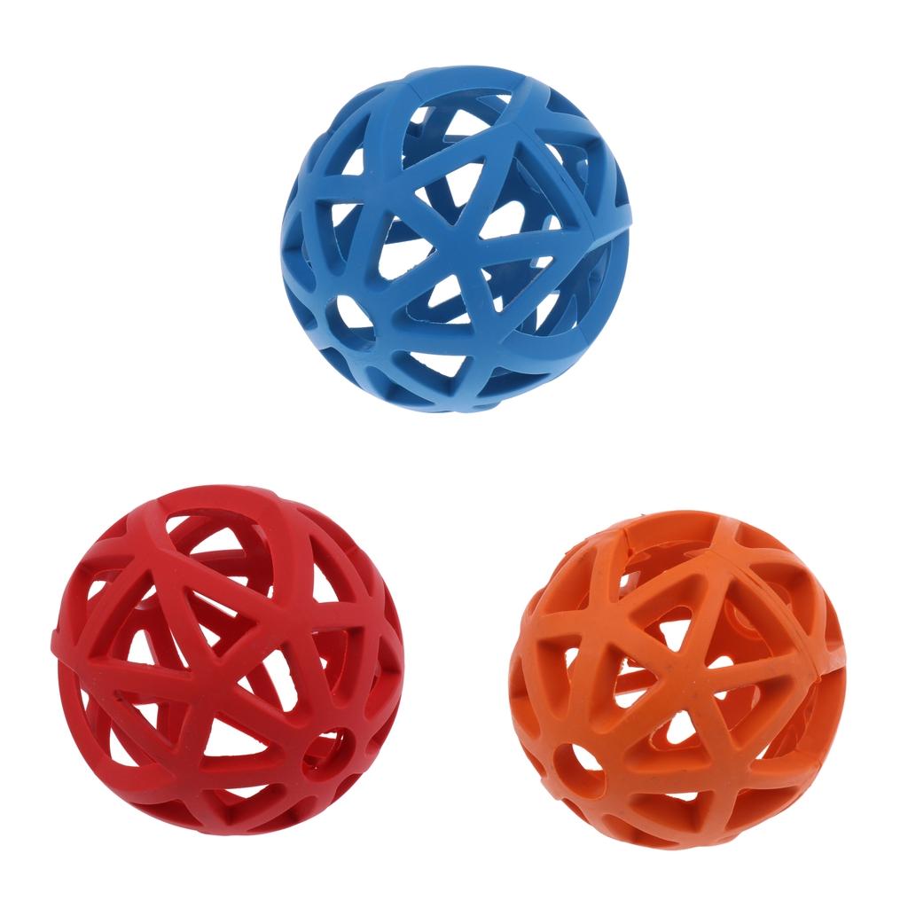 Pet Dog Cat Chewing Toy Interactive Training Ball Exercise Toy Blue - M