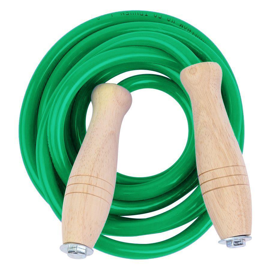 Dây Nhảy Thể Dục 3m, Dây Nhảy Tập Kháng Lực Lõi Thép Sportslink - Dây cán gỗ(2m8)