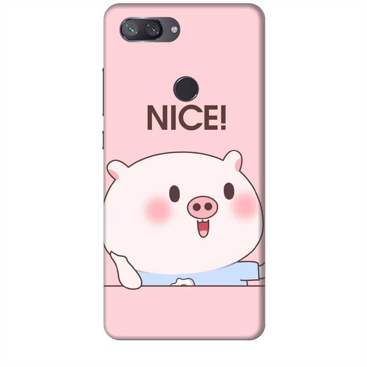 Ốp lưng dành cho điện thoại XIAOMI Mi 8 Lite Heo Con Xinh xắn