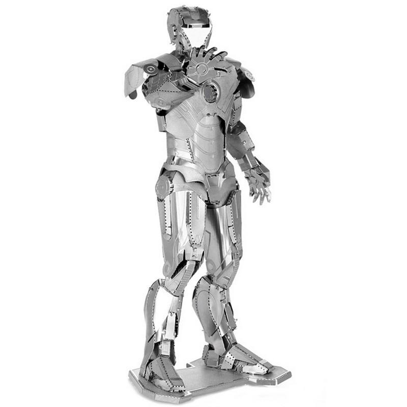 Mô Hình Lắp Ráp 3d Người Sắt - Iron Man
