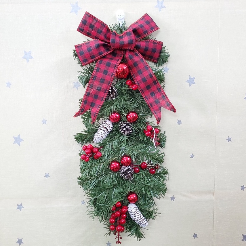 Chùm Lá Thông Treo Tường CT14 Trang Trí Noel, Giáng Sinh
