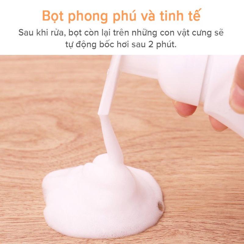 Sữa tắm khô cho chó mèo Borammy (400ml) tiện lợi nhanh chóng