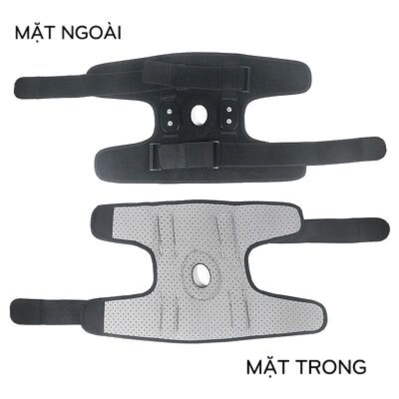 Băng bảo vệ đầu gối lót silicone cao cấp hỗ trợ giảm chấn thương khi luyện tập Sportslink SKDK-HJ053 (1 chiếc)