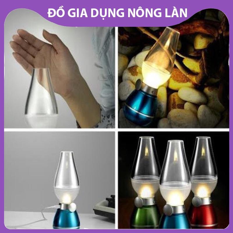 Đèn dầu cảm ứng điện tử LED thổi tắt khi bật NL Shop